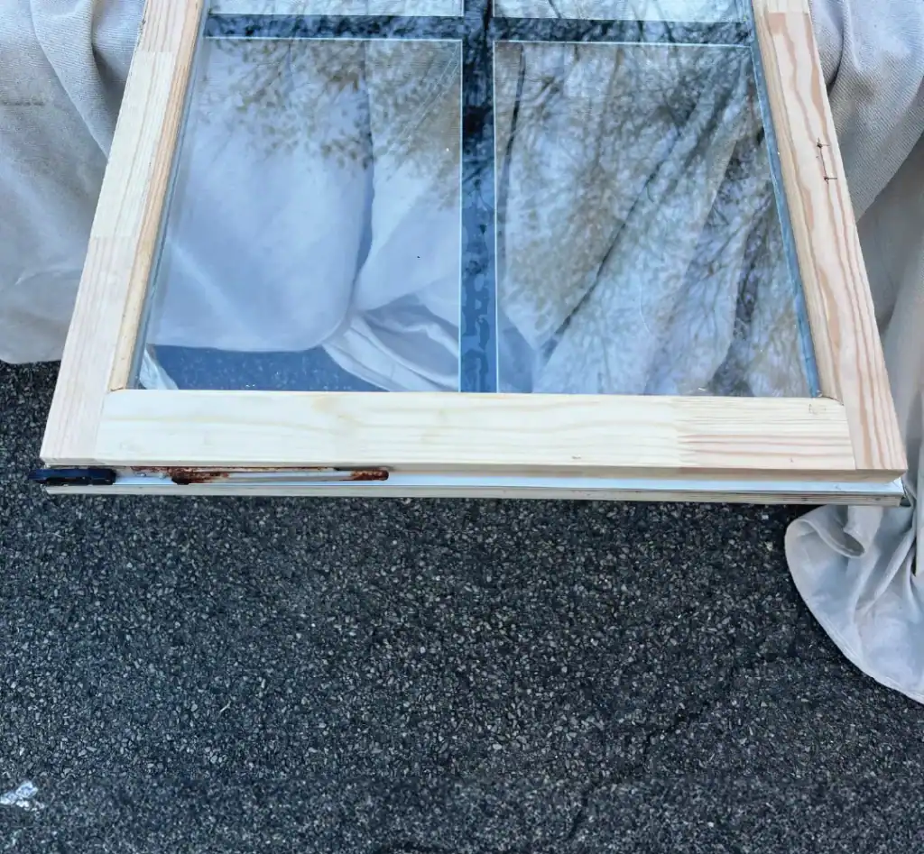 After Wood Window Repair
