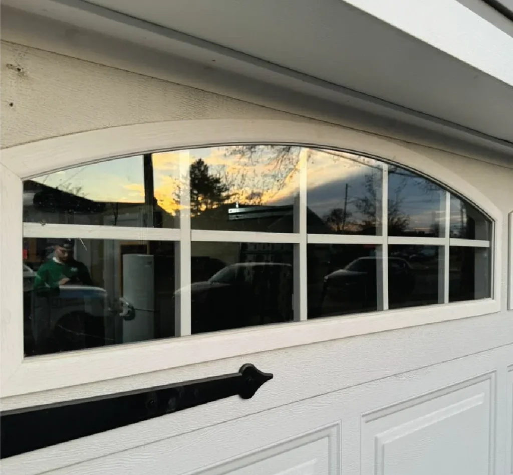 After Garage Door Glass Replacement