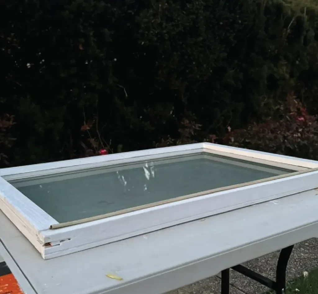 After Wood Window Repair