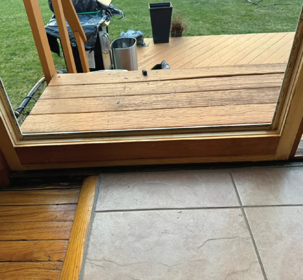 After Rotten Door Repair