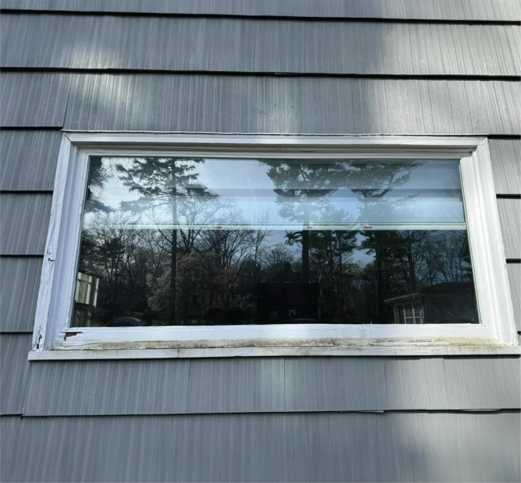 Before Wood Window Restoration