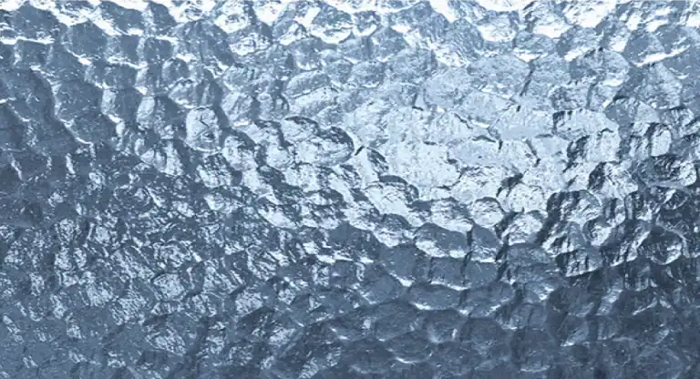 Aquatex Pattern Glass sample