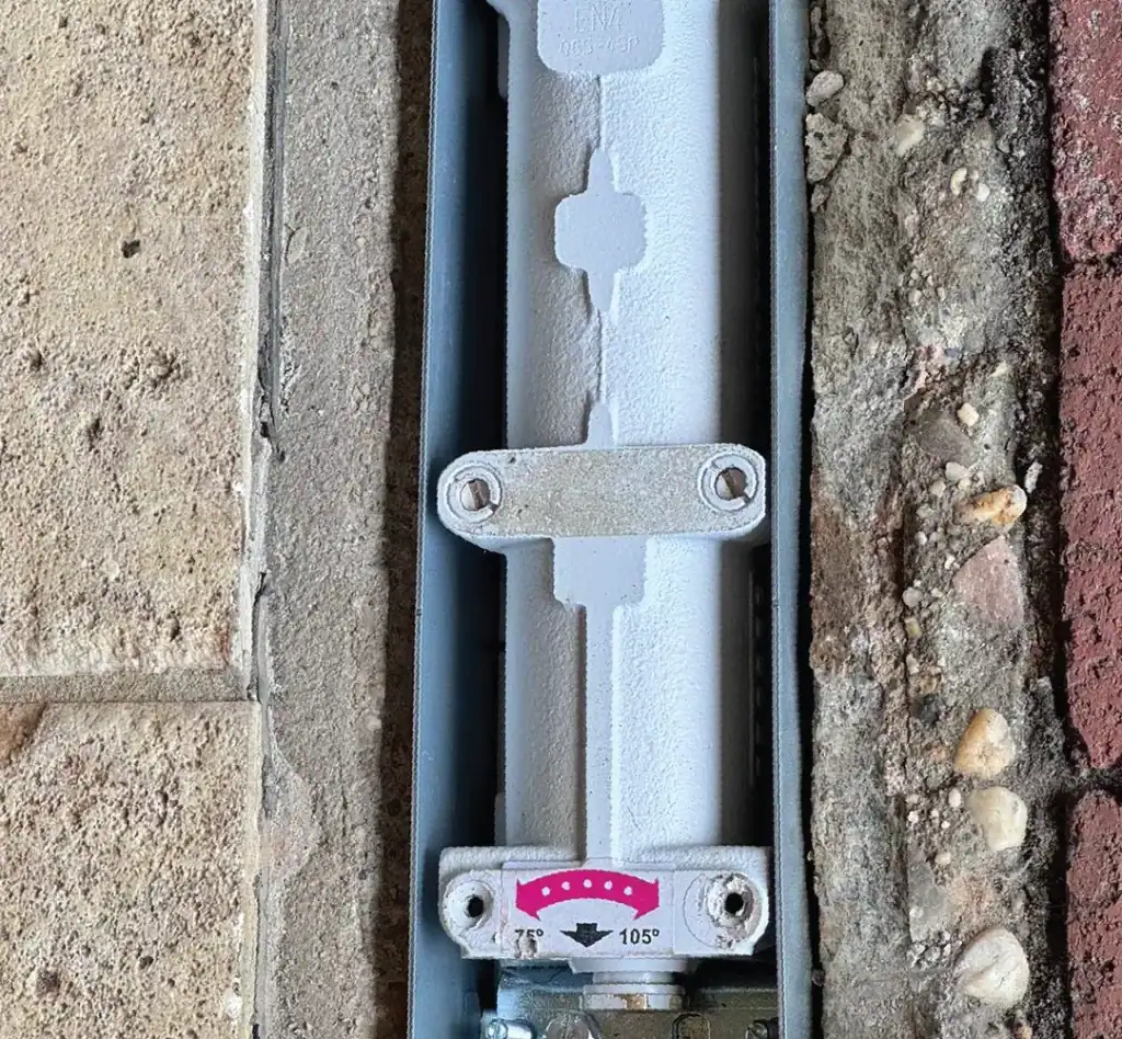 After Storefront Door Repair