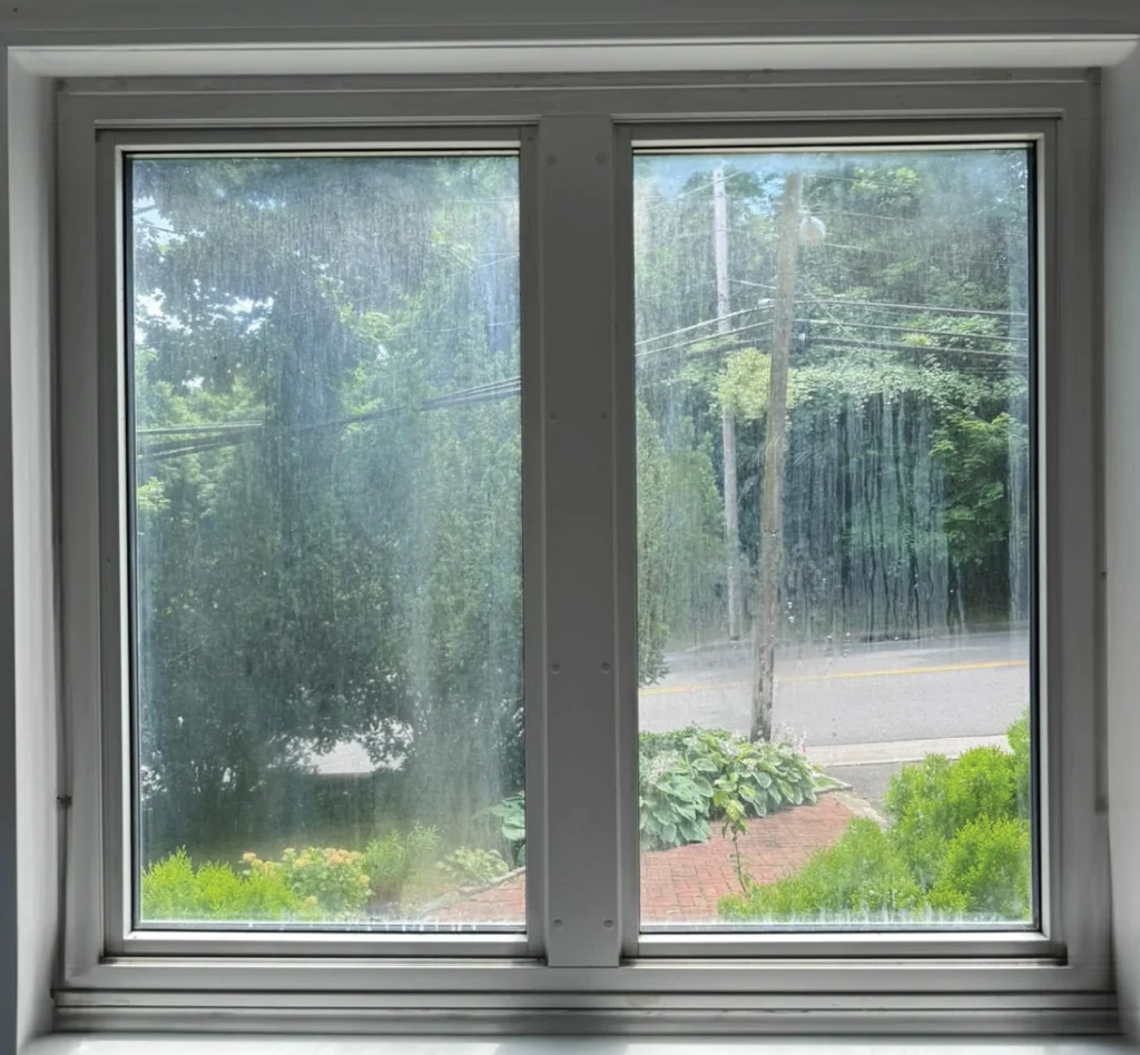 Before Window Glass Replacement