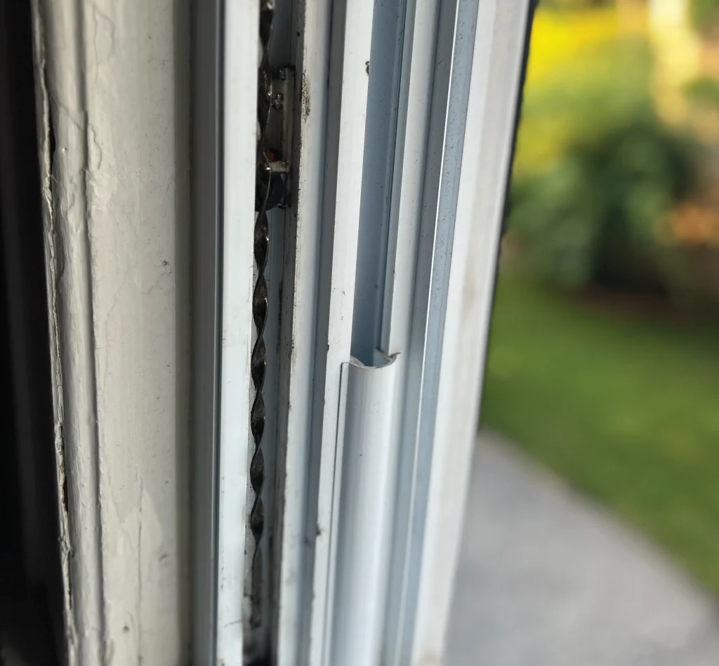 Before Window Balance System Repair