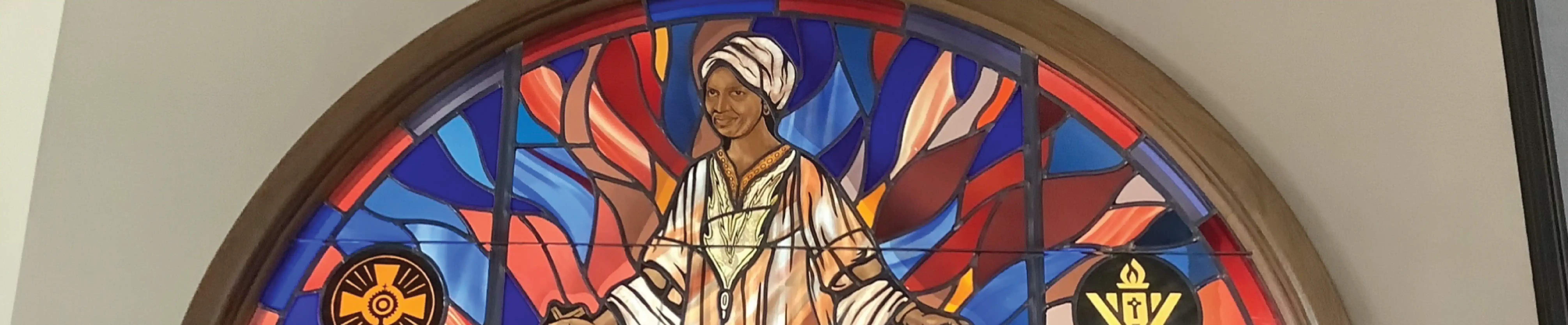 stained glass window
