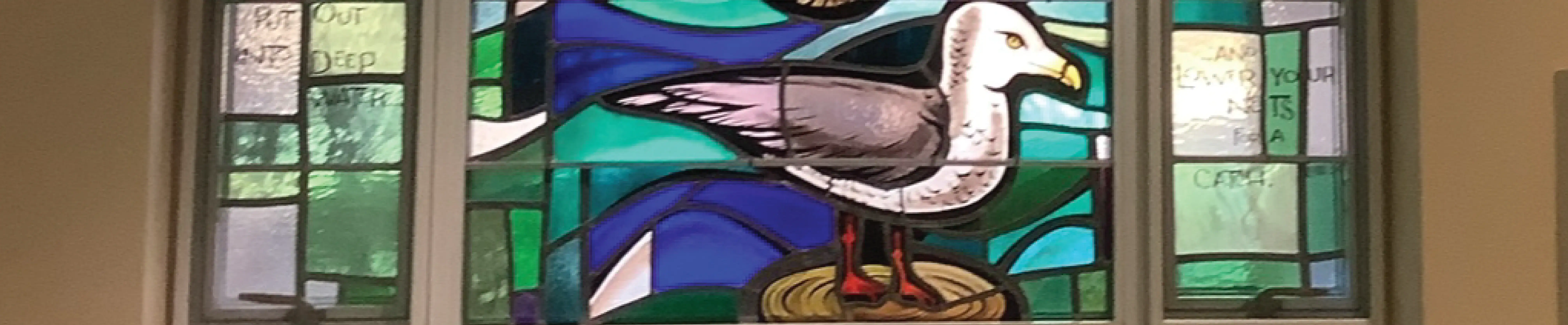 stained glass window