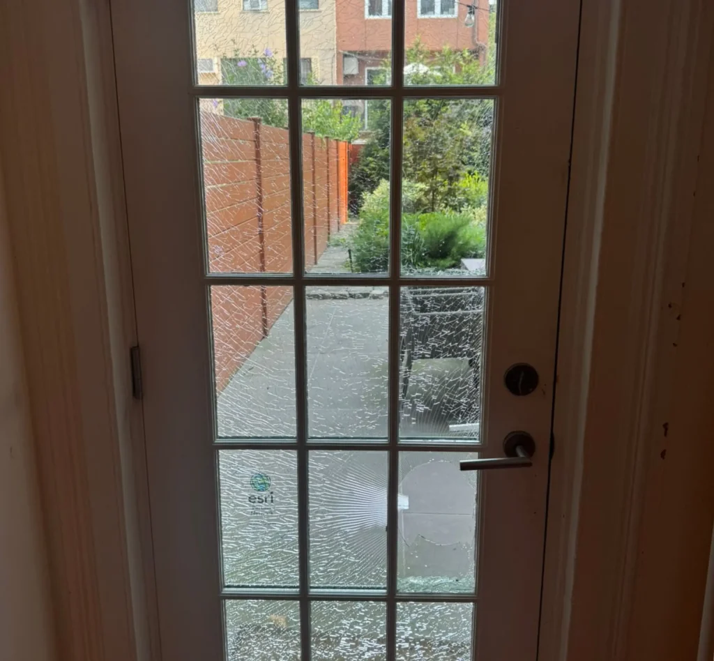 Before Door Glass Replacement