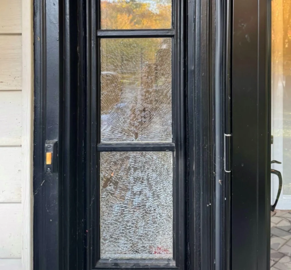 Before Side Light Glass Replacement