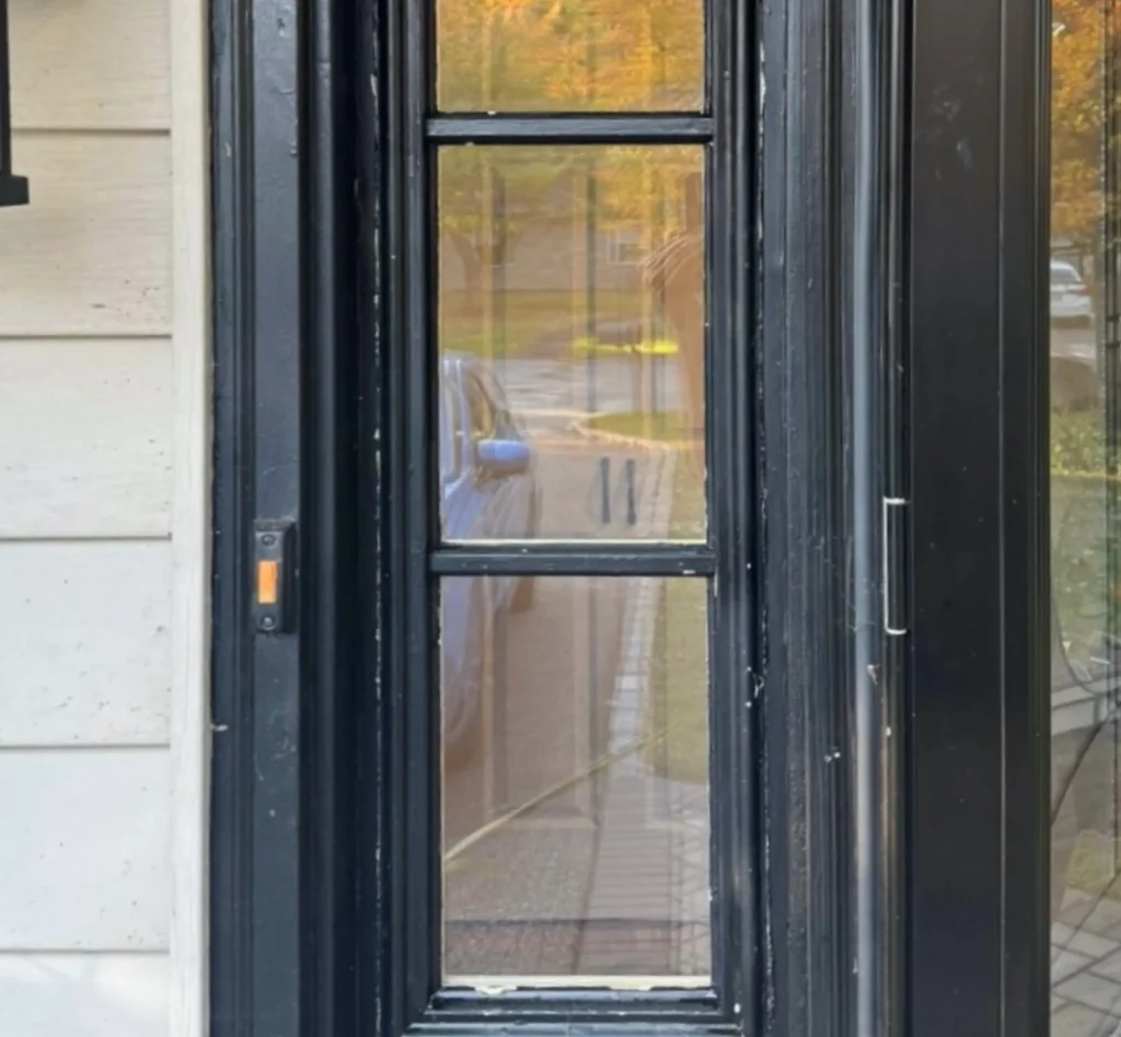 After Side Light Glass Replacement