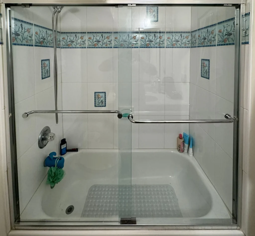 After Glass Shower Doors Installation