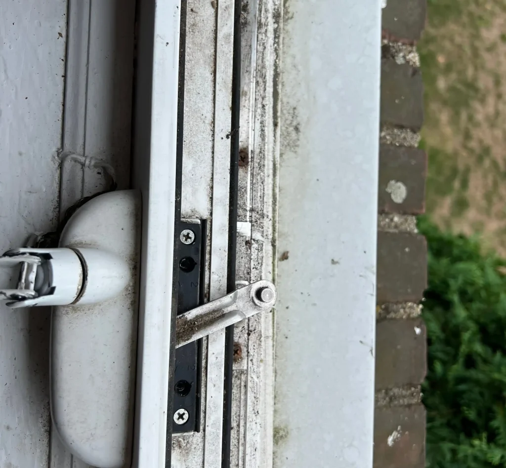 Before Window Mechanism Repair