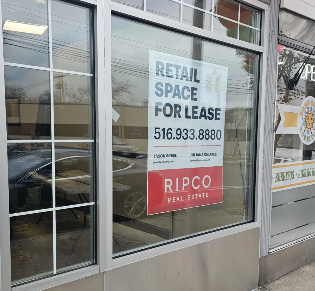 After Store Front Glass Installation