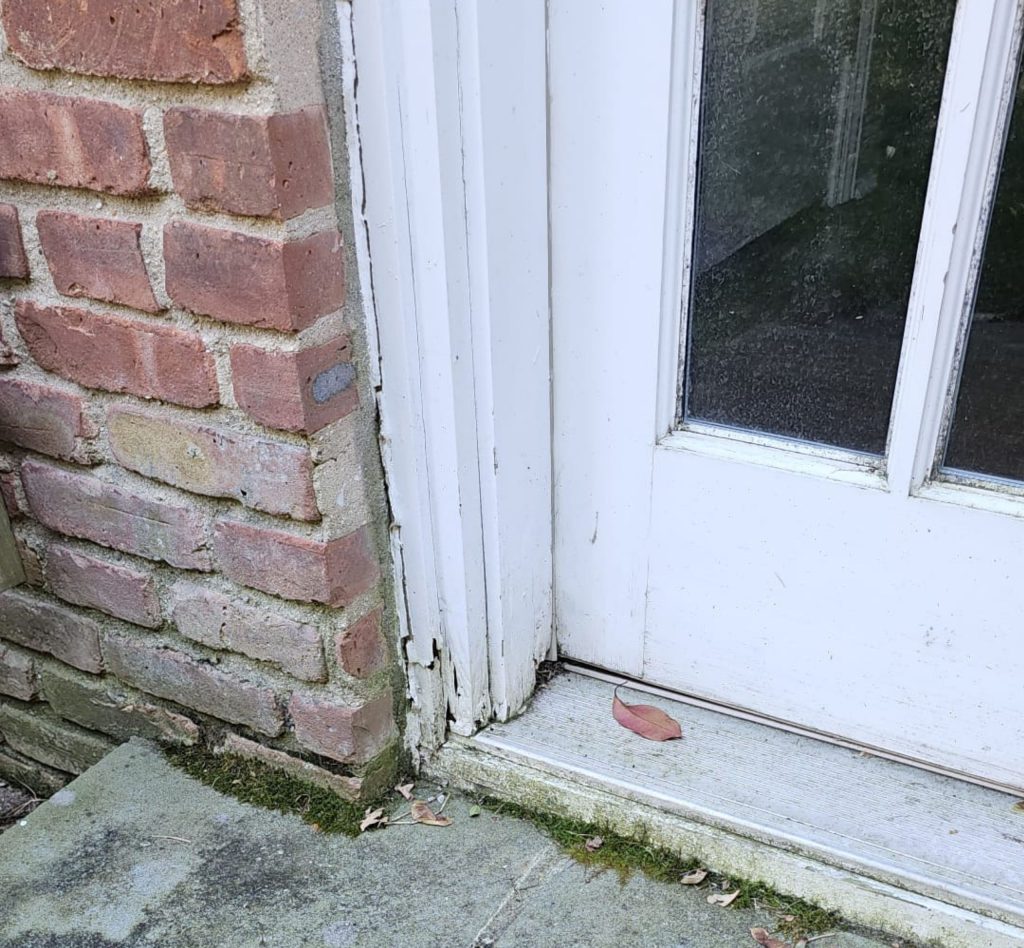 Before Rotten Window Repair