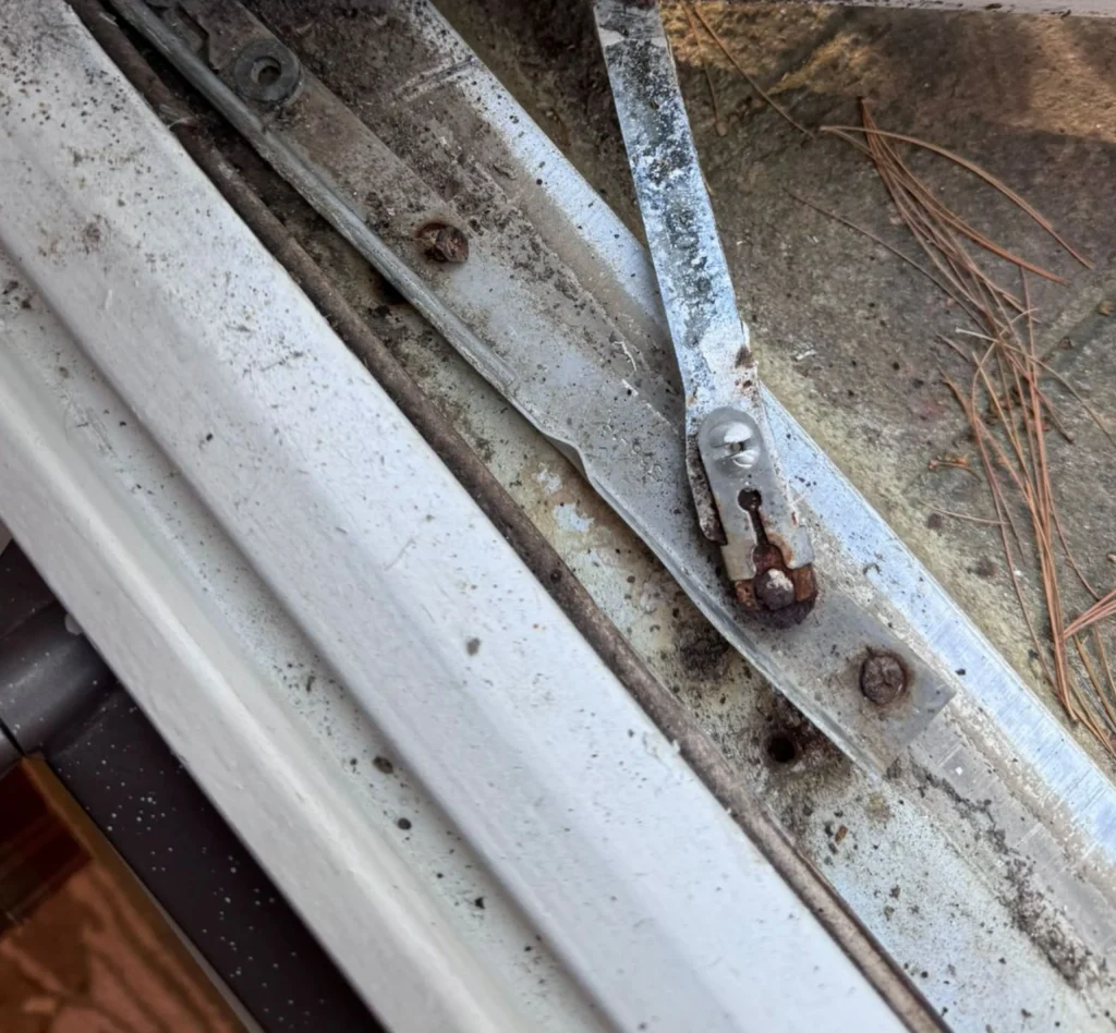 Before Window Mechanism Replacement