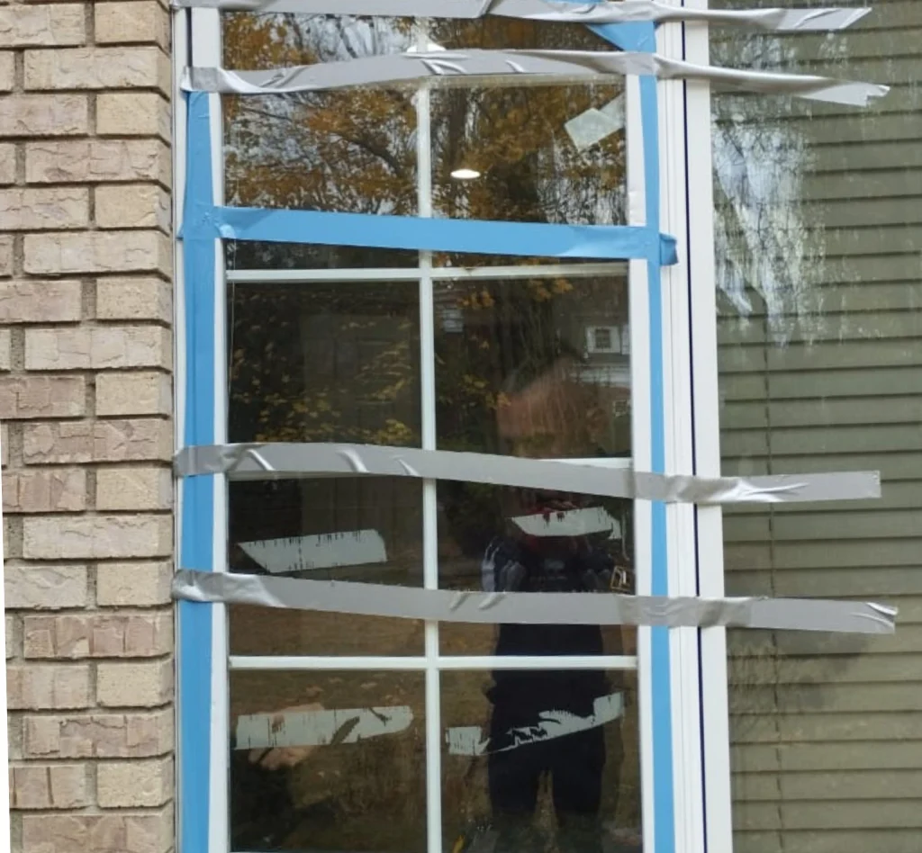 Before Wood Window Restoration