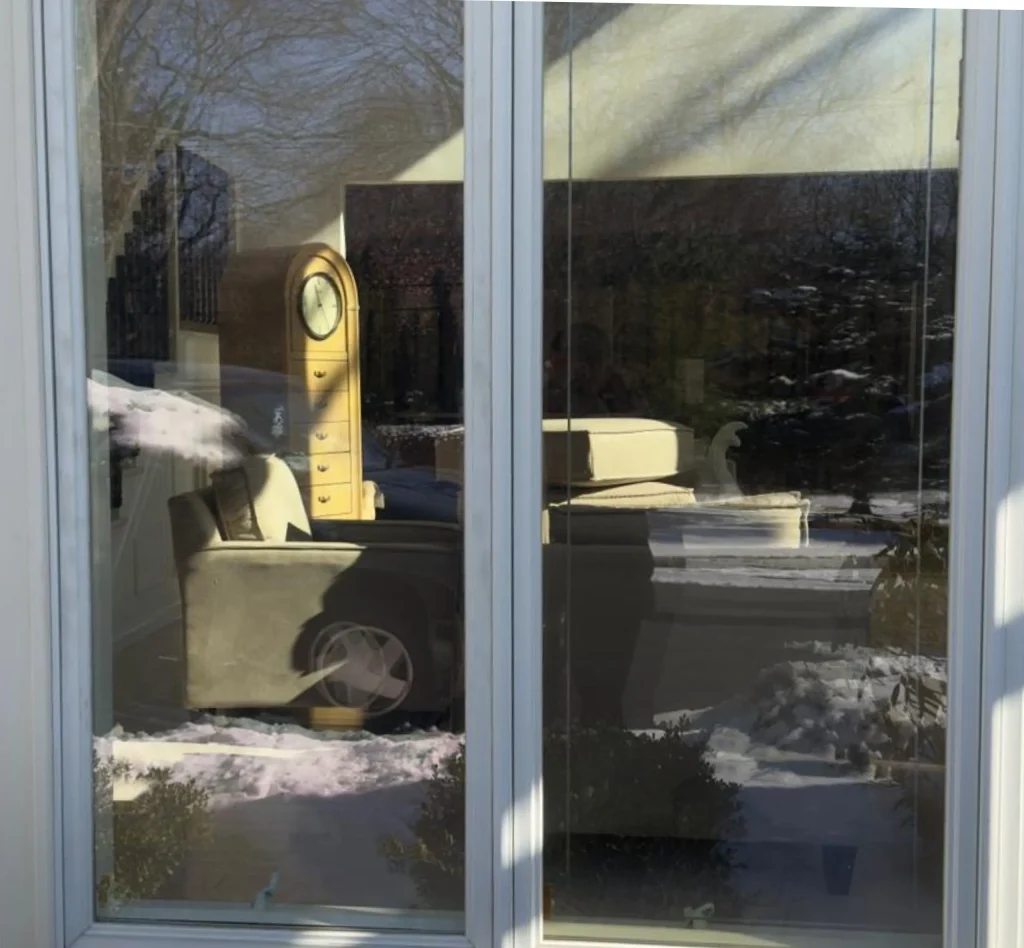 After Emergency Window Glass Replacement