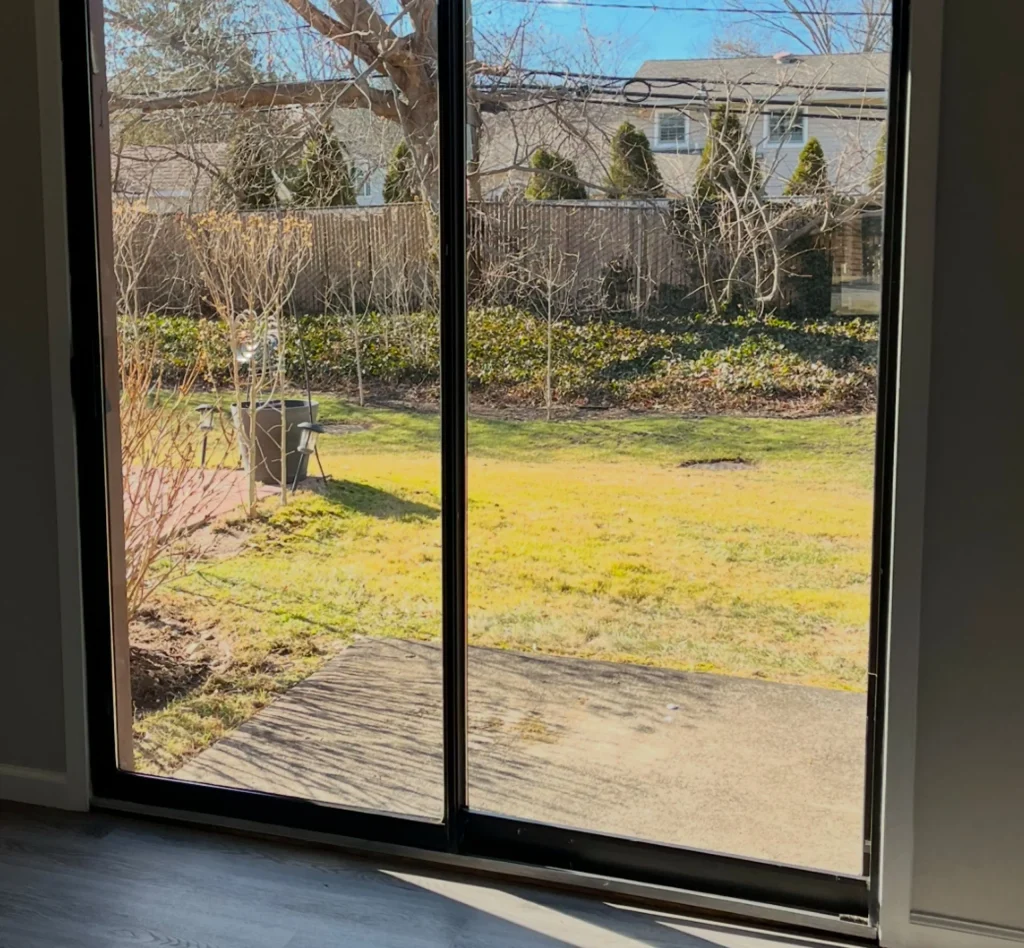 After Pella Door Glass Replacement