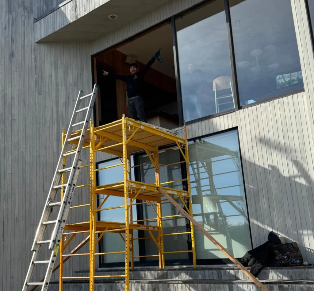 Before Window Glass Replacement