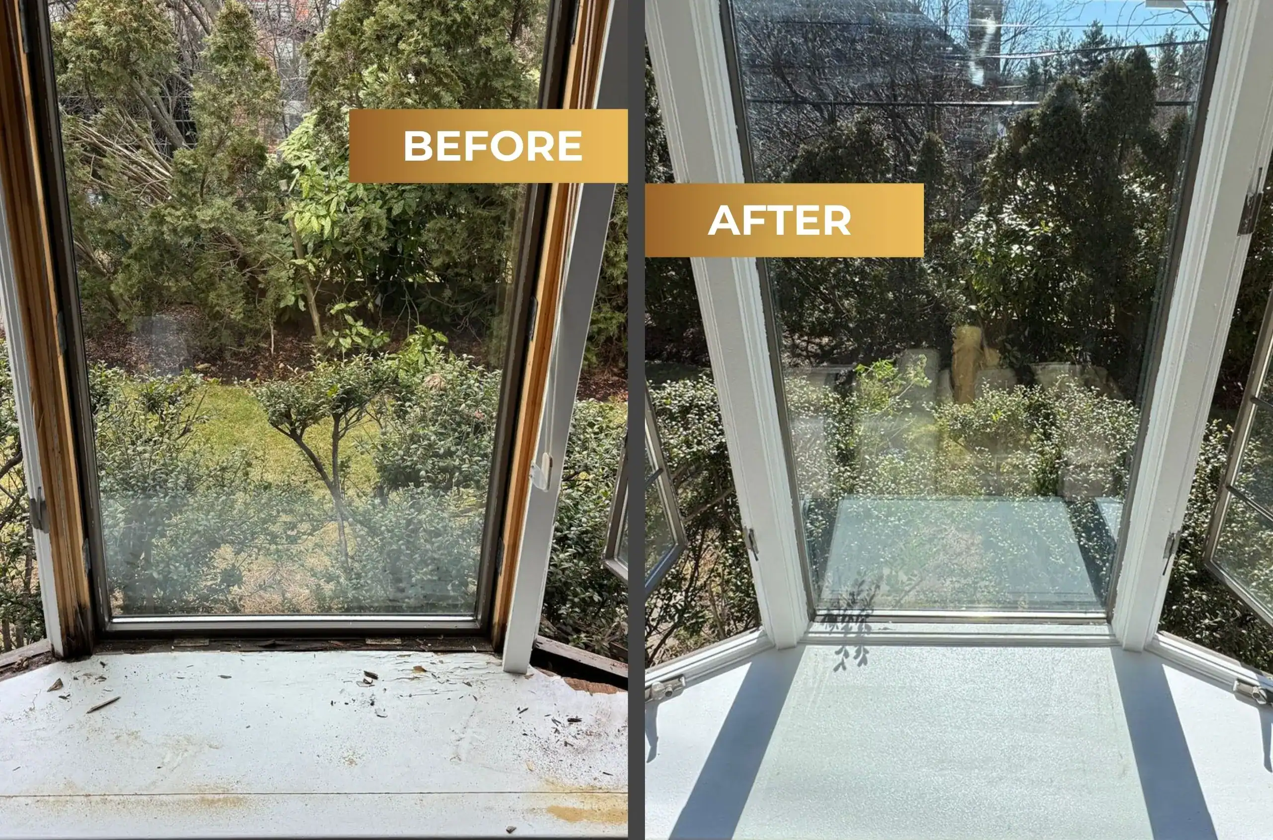 Andersen Wood Window Restoration
