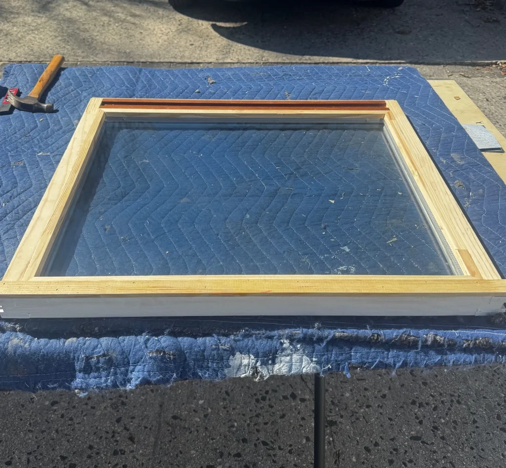 After Wood Window Restoration