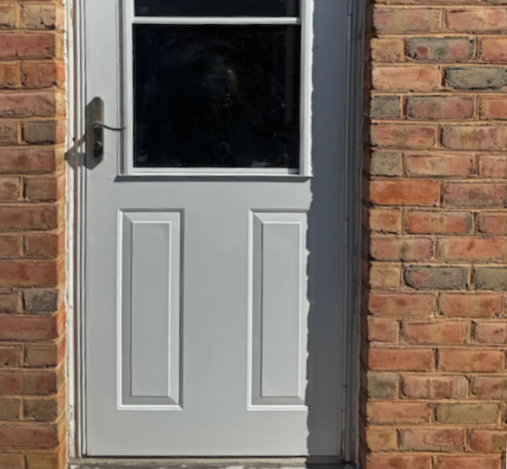 After Storm Door Installation