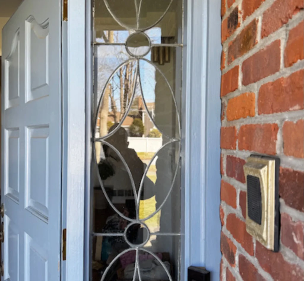 Before Window Glass Replacement