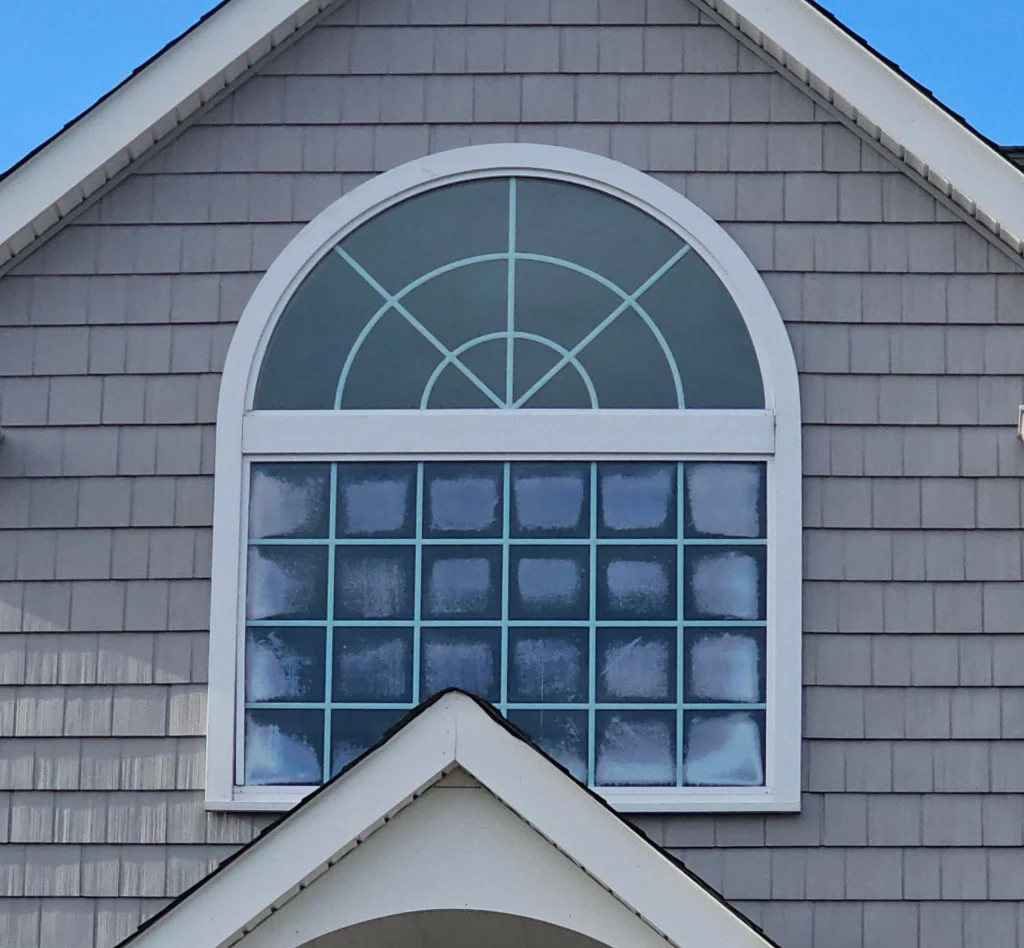 Before Pella Foggy Window Glass Replacement