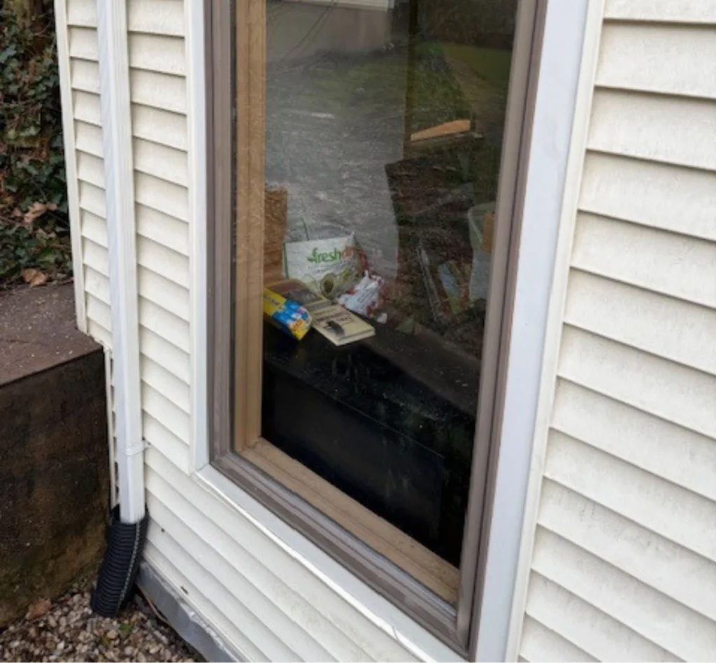 After Emergency Window Glass Replacement