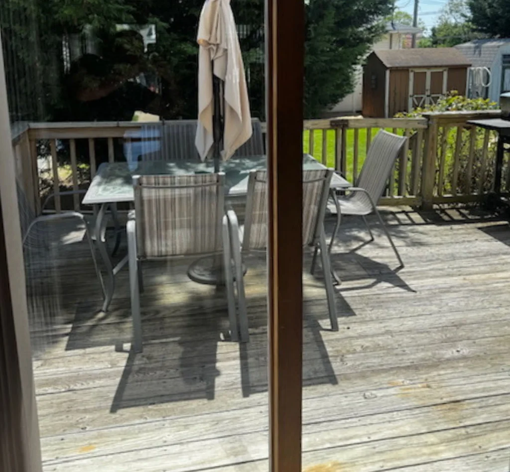 After Patio Door Glass Replacement