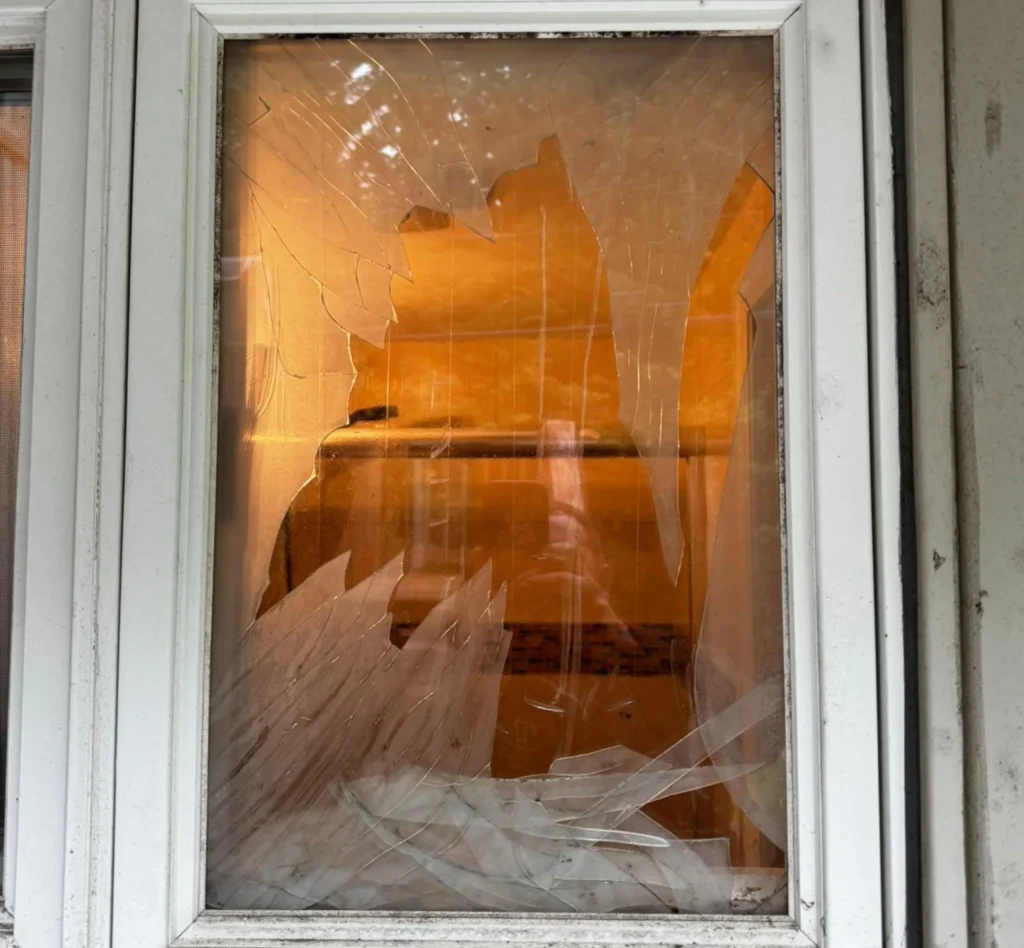 Before Andersen Window Glass Replacement in Woodmere, NY