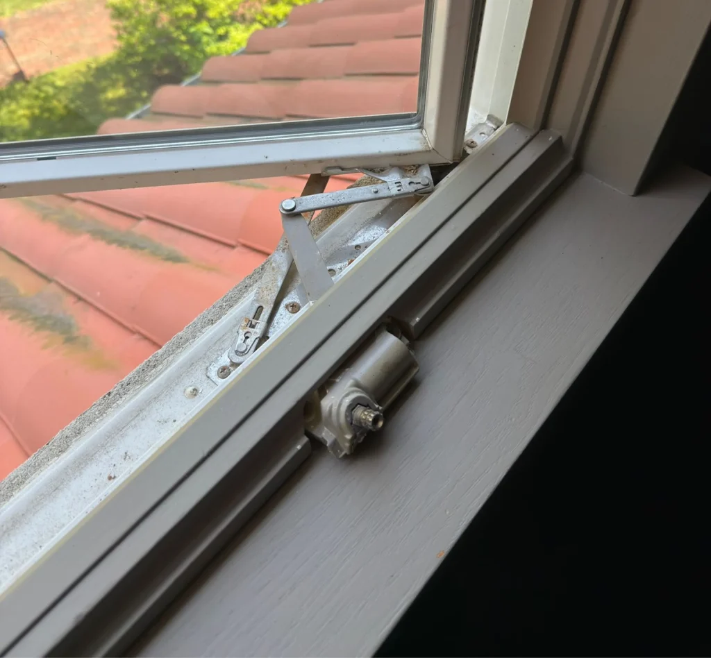 Before Andersen Crank Repair in Ronkonkoma, NY