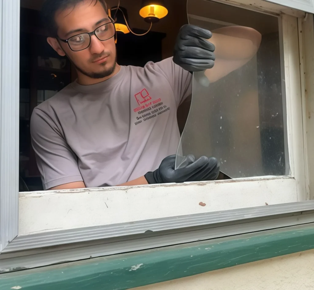 Before Old Style Window Glass Replacement in Cutchogue, NY