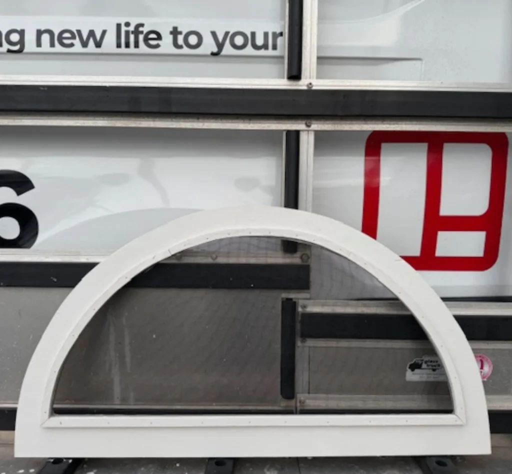 After Arch Wood Window Restoration in Water Mill, NY