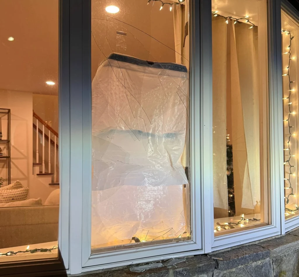 Before Andersen Window Glass Replacement in Manhasset, NY - before