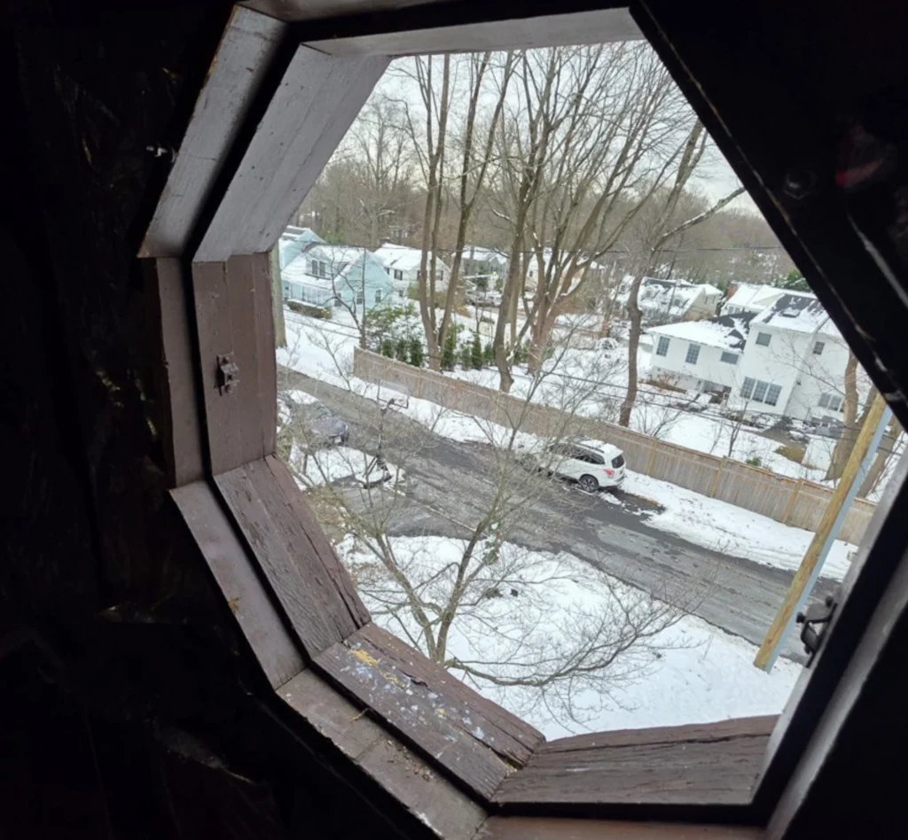 Before Rotten Window Repair in Calverton, NY - before