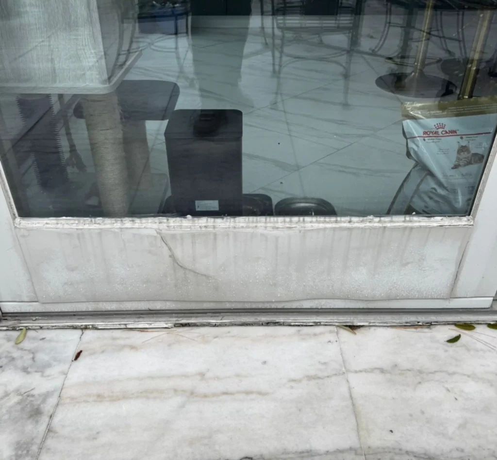 Before Andersen Door Restoration in Greenport, NY - Before | Long Island