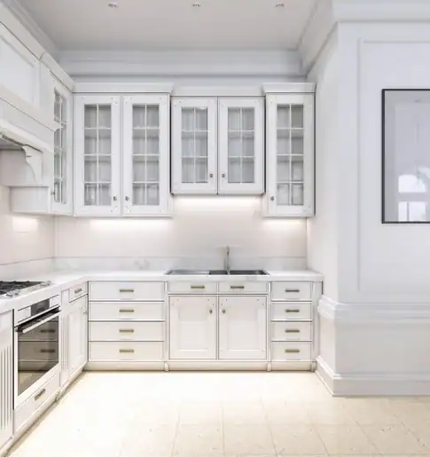 Kitchen Cabinet Door Repair and Adjustment by Prestige Window Works, serving Long Island area