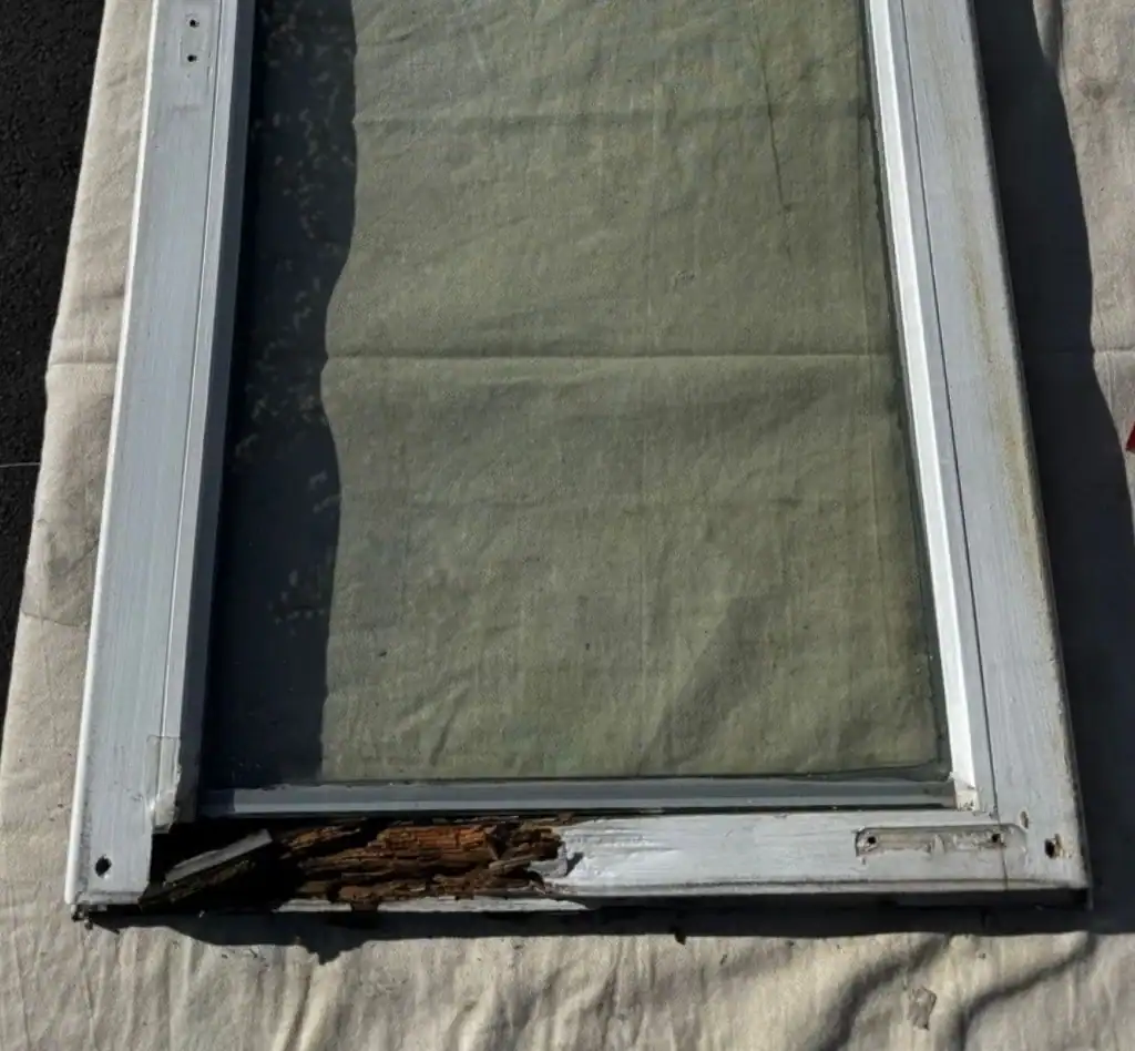 Before Rotten Window Repair in Manhasset, NY - before