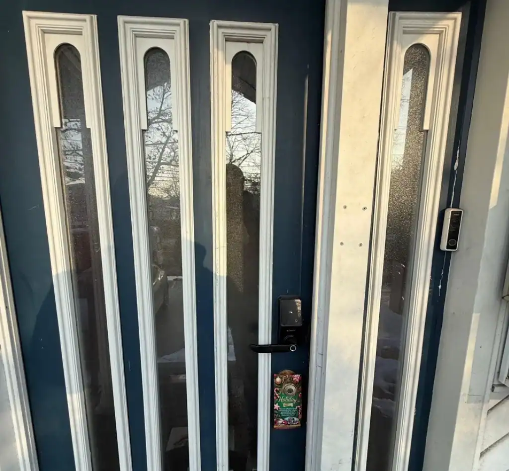 After Sidelight Glass Replacement in Shoreham, NY - after