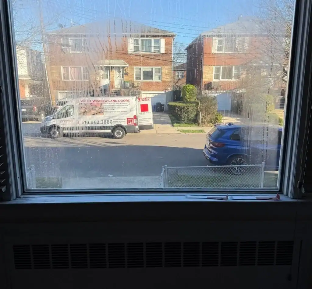 Before Window Glass Replacement in Jericho, NY - before
